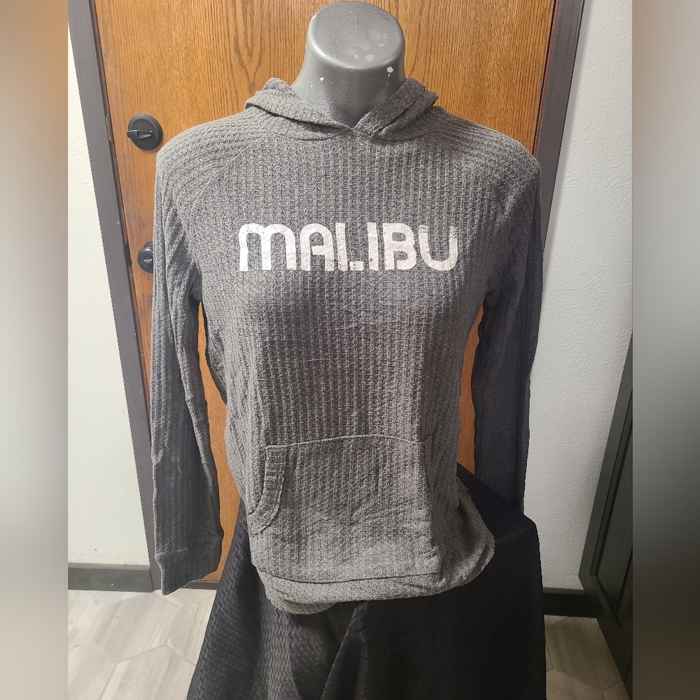 Grayson Threads - Grey Malibu Thermal Hoodie - M